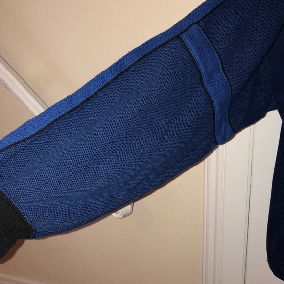 Online size XL blue long sleeved sweater - Picture 3 of 5